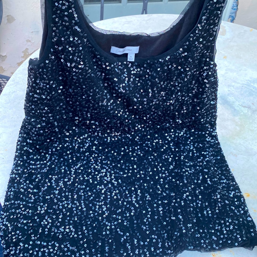Classiques Entier Sequin party blouse stretchy